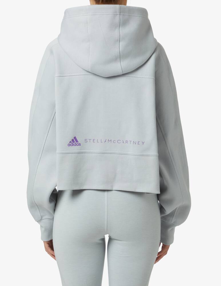 rinascente Adidas Stella McCartney Felpa in cotone - Grigio