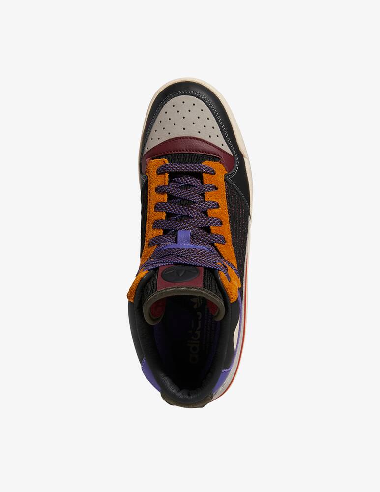 rinascente Adidas Originals Fourm mid patchwork sneakers - Orange