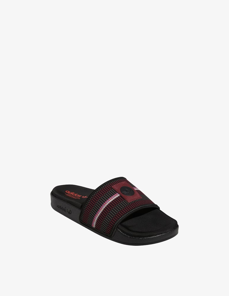 rinascente Adidas Originals Adilette patchwork slides - Red