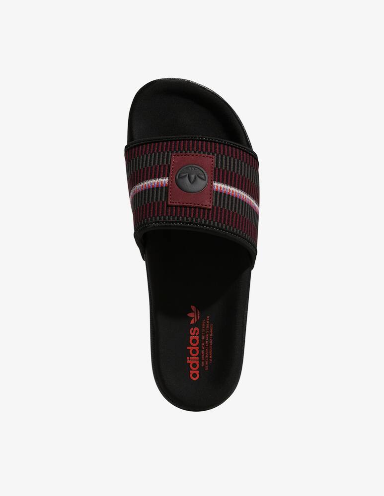 rinascente Adidas Originals Adilette patchwork slides - Red