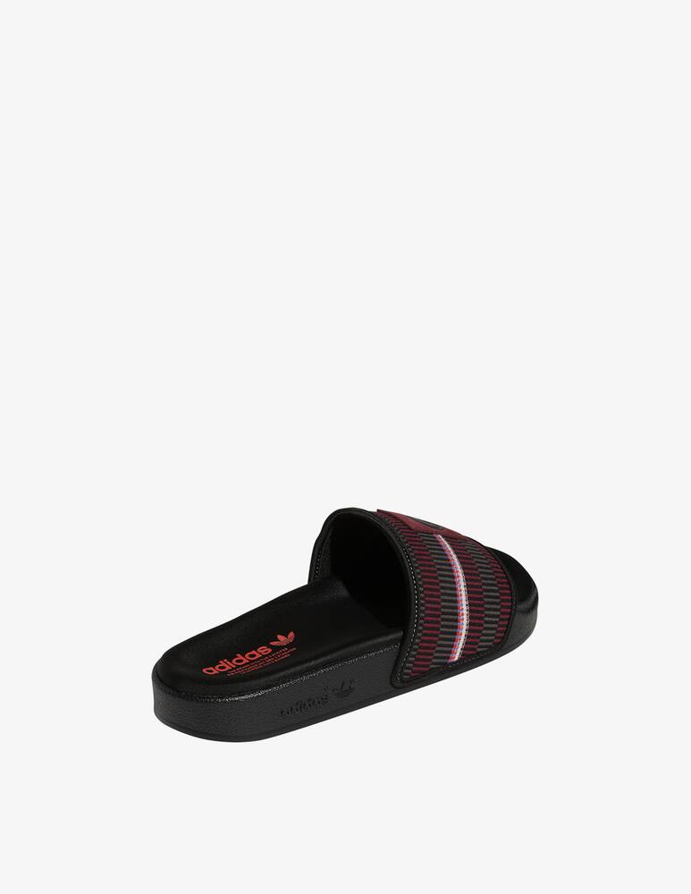 rinascente Adidas Originals Adilette patchwork slides - Red