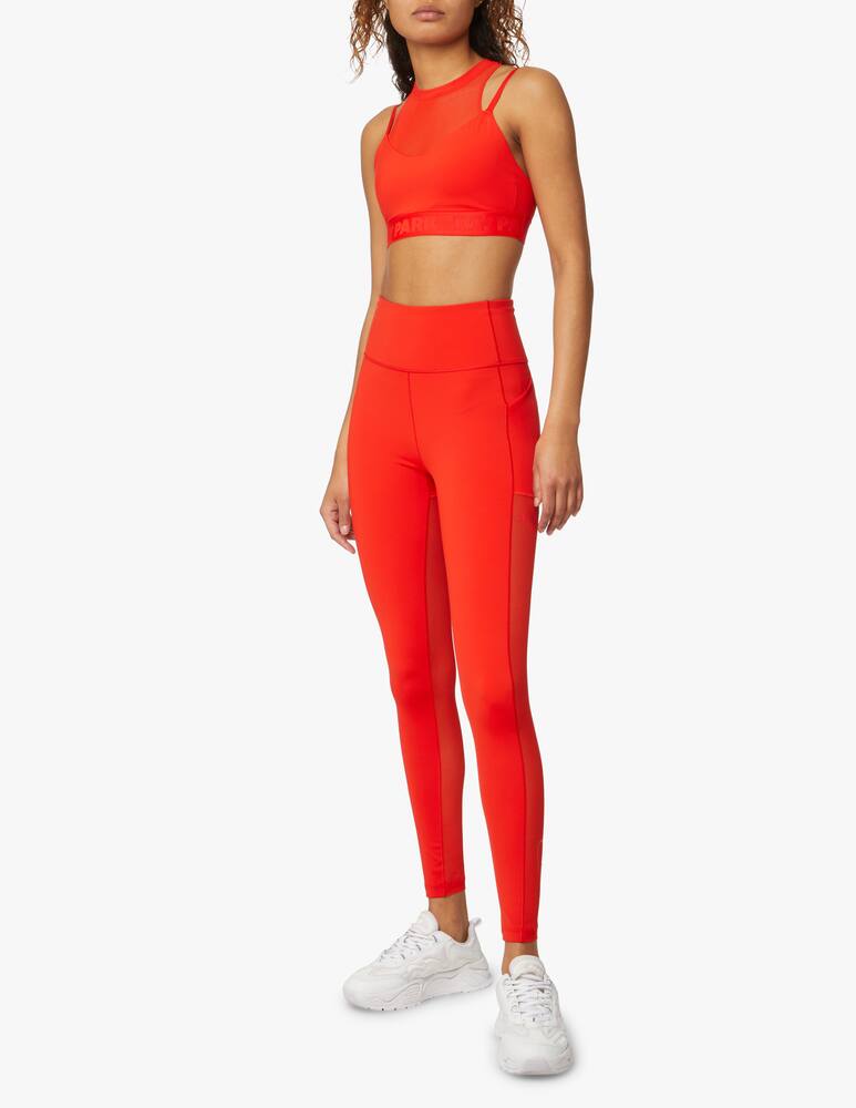 Adidas Originals Ivy park sports tight pants - red - picture 1