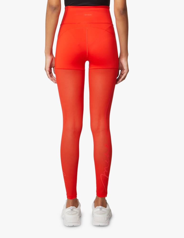 Adidas Originals Ivy park sports tight pants - red - picture 3