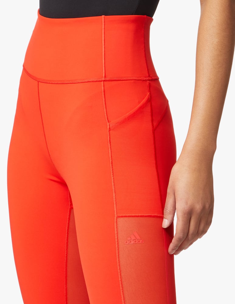 Adidas Originals Ivy park sports tight pants - red - picture 4
