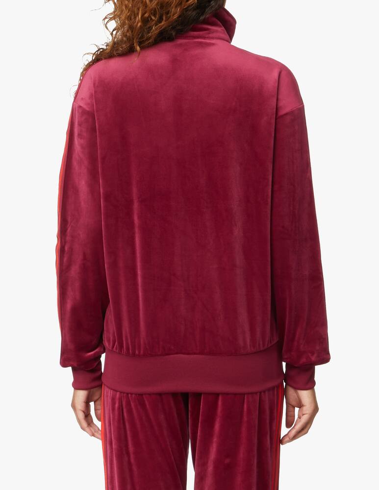 rinascente Adidas Originals Ivy Park velour jacket - red