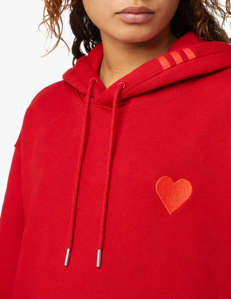 rinascente Adidas Originals Ivy Park cotton hoodie - red
