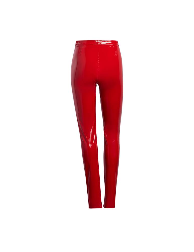 rinascente Adidas Originals Pantaloni in latex Ivy Park - rosso