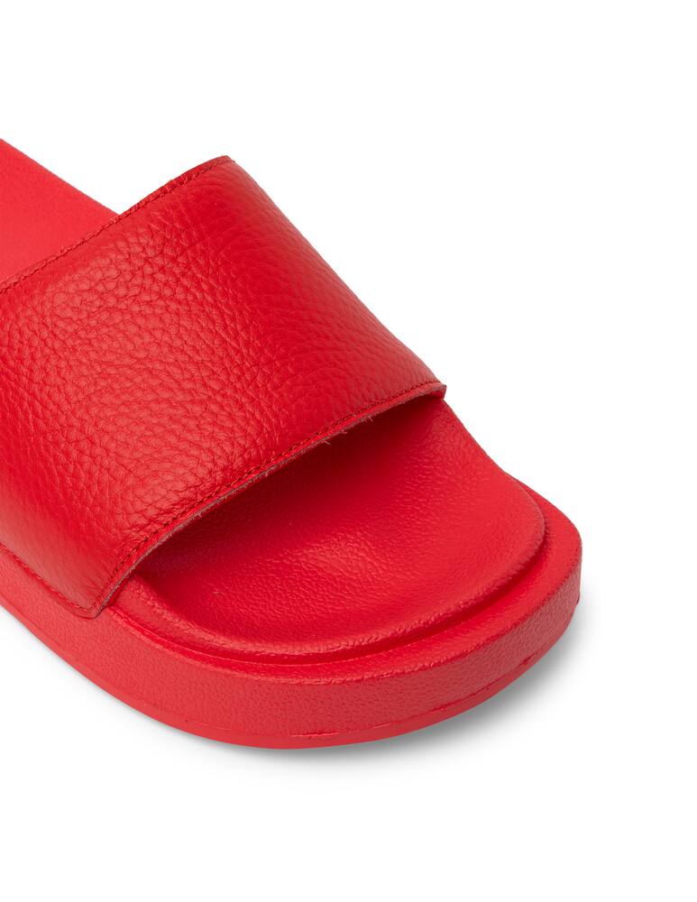 rinascente Adidas Originals Ivy Park slides - red