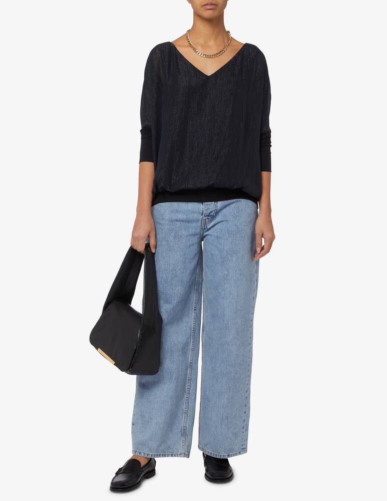 rinascente ESPRIT Metallic chiffon blouse