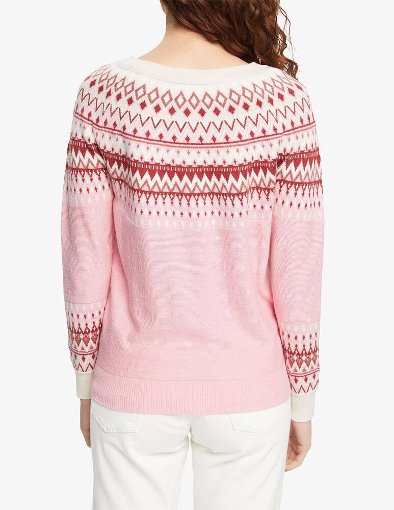 rinascente ESPRIT Jacquard jumper - Pink