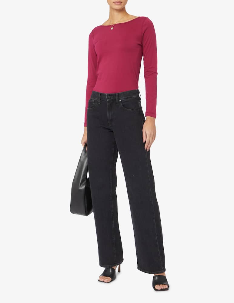 ESPRIT Long sleeved boat neck top - picture 2 ESPRIT Long sleeved boat neck top - picture 2