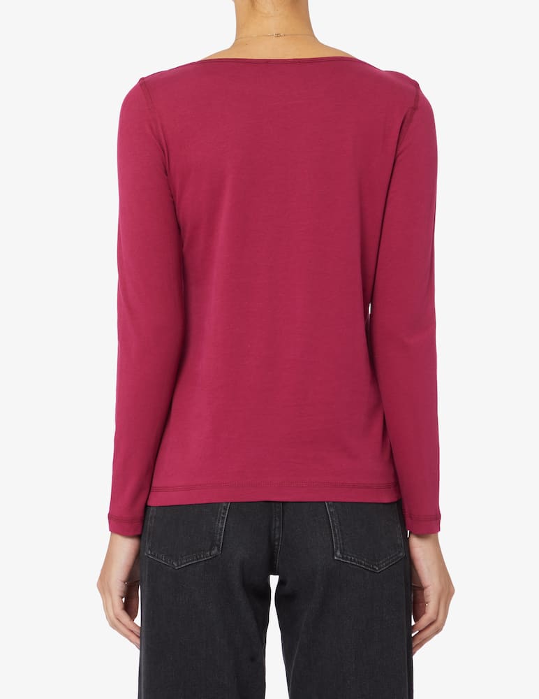 ESPRIT Long sleeved boat neck top - picture 3 ESPRIT Long sleeved boat neck top - picture 3