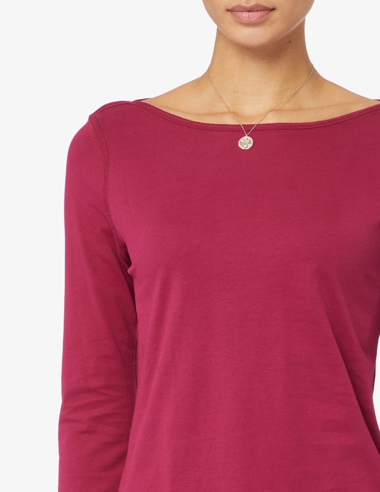 ESPRIT Long sleeved boat neck top - picture 4 ESPRIT Long sleeved boat neck top - picture 4