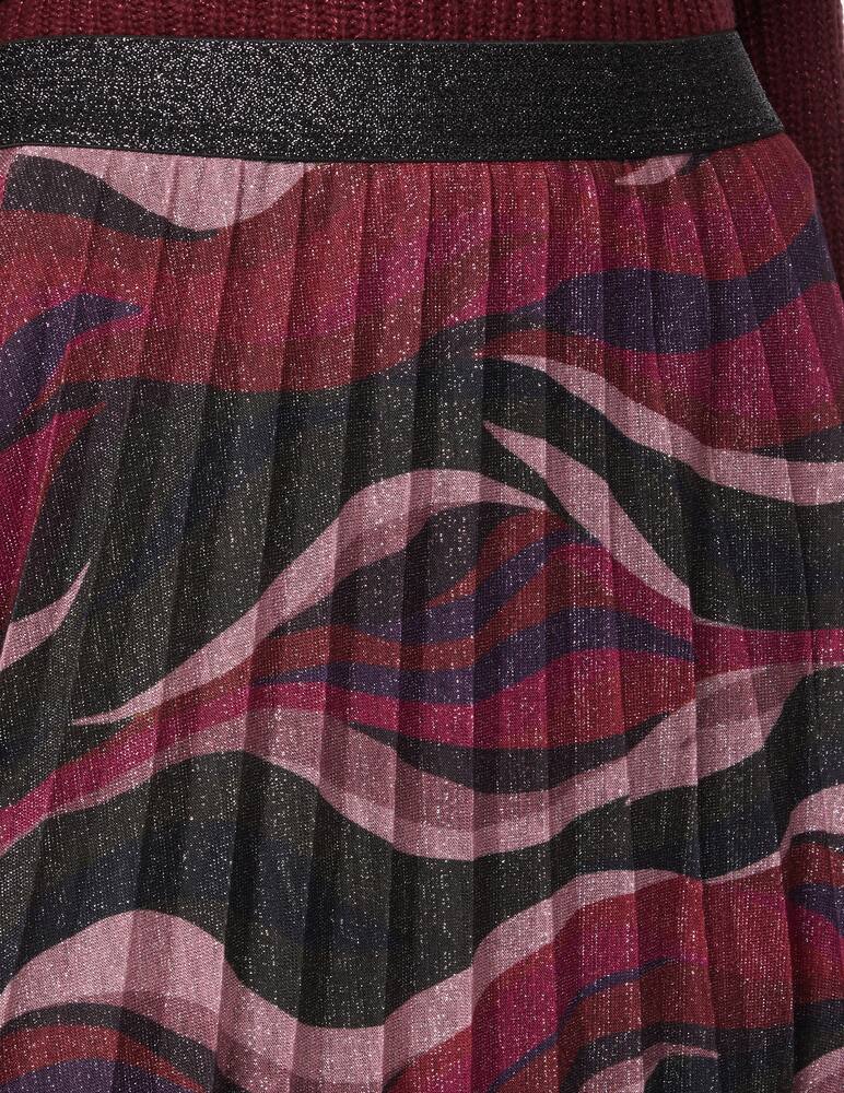 rinascente ESPRIT Gonna midi plissettata con fantasia glitter