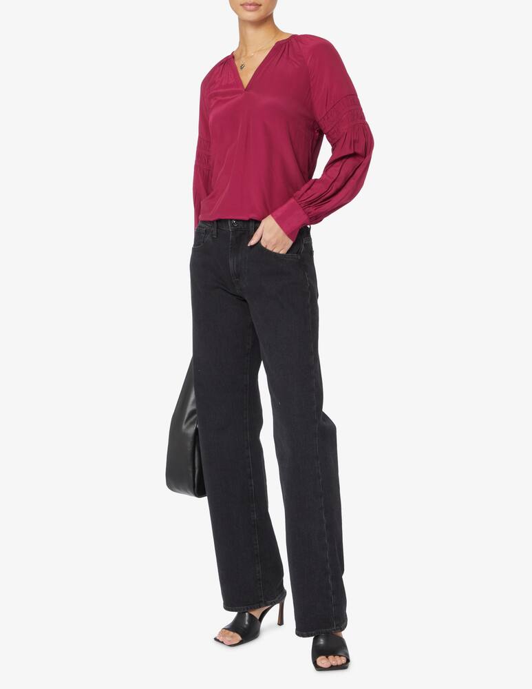 rinascente ESPRIT Blouse with smocked details