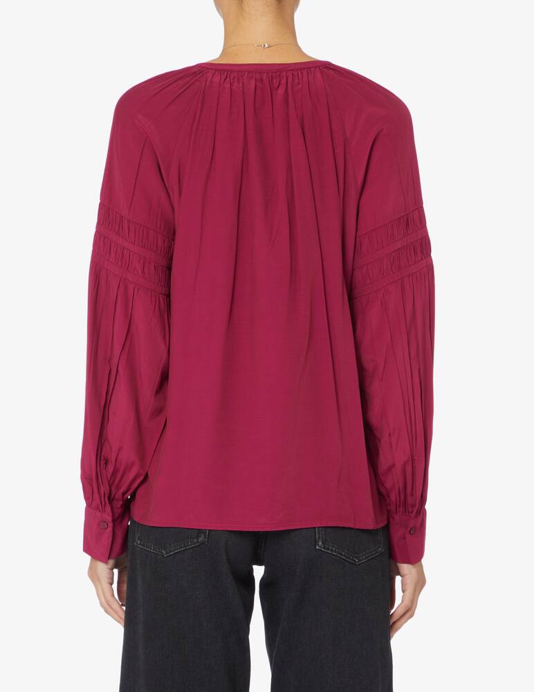 ESPRIT Blouse with smocked details - picture 3 ESPRIT Blouse with smocked details - picture 3