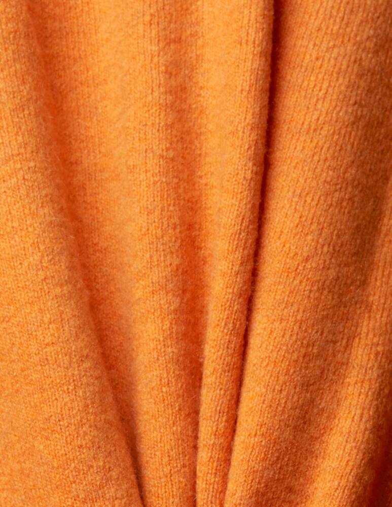 rinascente ESPRIT Maglione con scollo a V in misto lana - Arancione