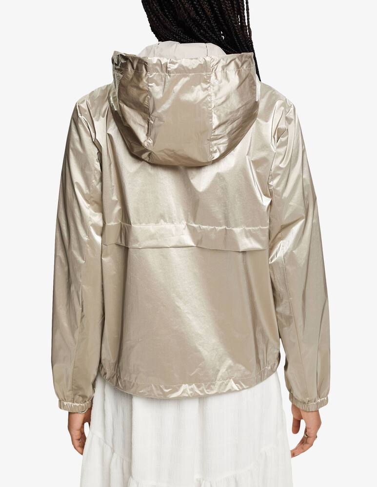 rinascente ESPRIT Giacca con cappuccio e dalla lucentezza metallizzata