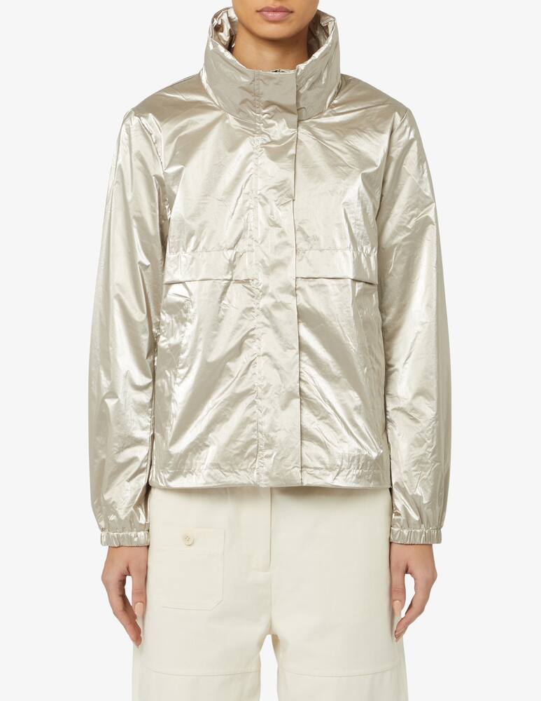 rinascente ESPRIT Giacca con cappuccio e dalla lucentezza metallizzata