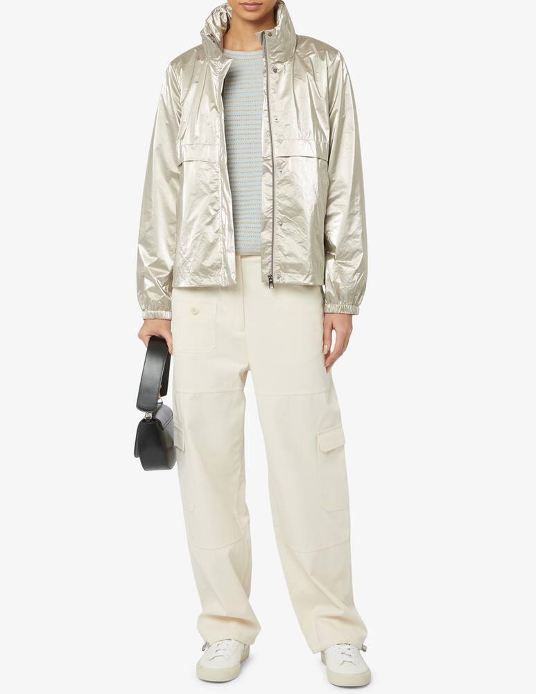 rinascente ESPRIT Giacca con cappuccio e dalla lucentezza metallizzata