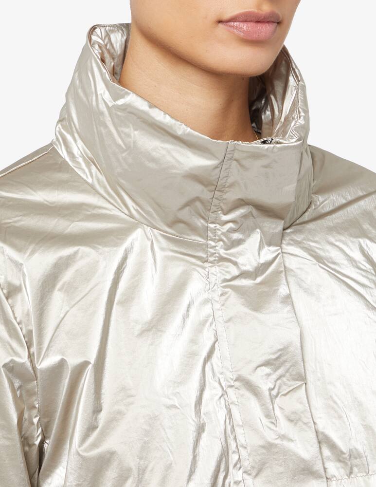 rinascente ESPRIT Giacca con cappuccio e dalla lucentezza metallizzata