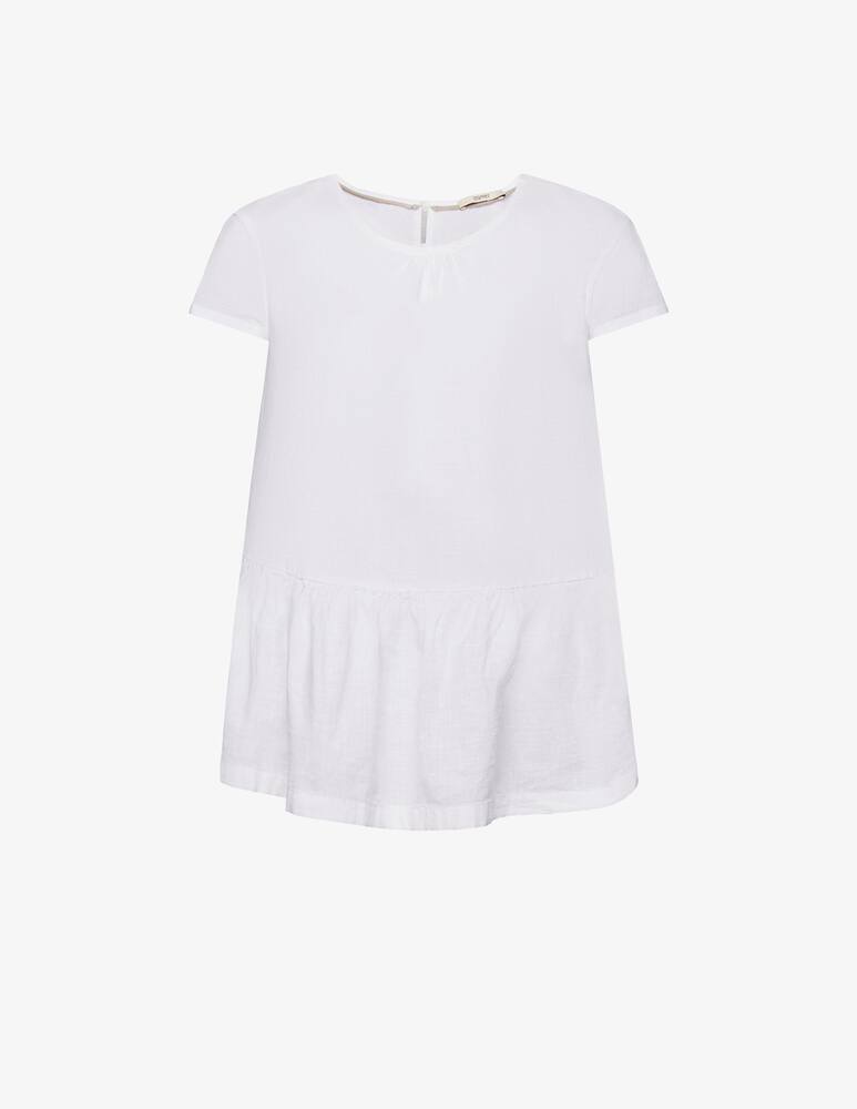 rinascente ESPRIT Blusa in cotone con maniche corte