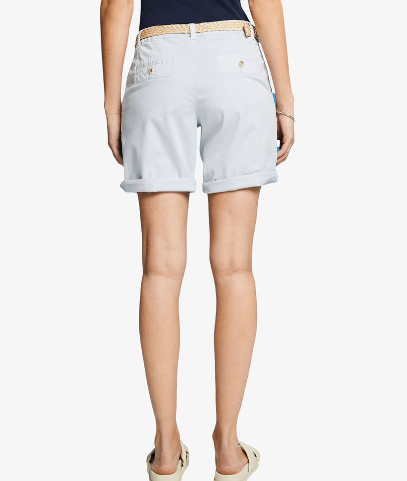 rinascente ESPRIT Shorts con cintura intrecciata in rafia