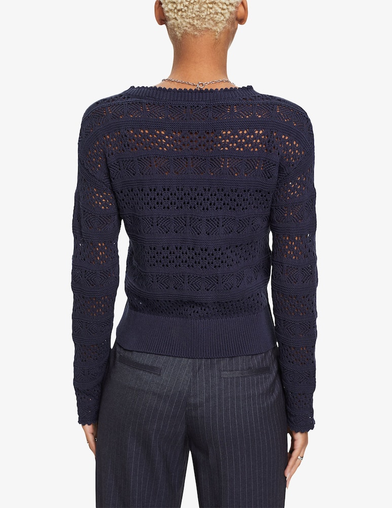 rinascente ESPRIT Structured sustainable cotton pullover