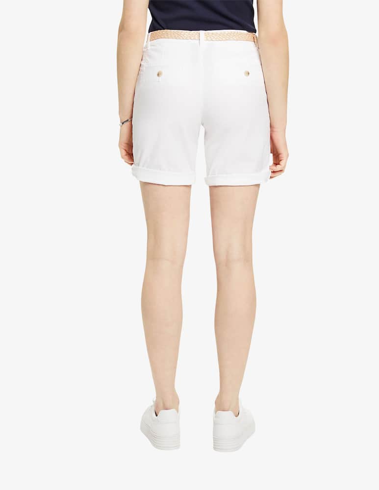 ESPRIT Pantaloni corti con cintura intrecciata - immagine 2