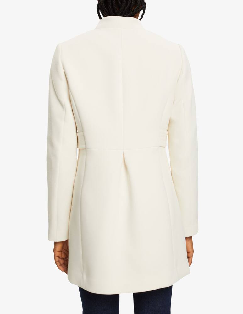 rinascente ESPRIT Cappotto sciancrato dal collo con revers invertiti