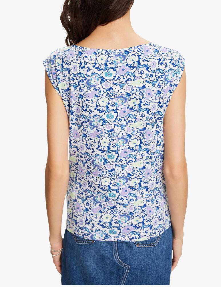 rinascente ESPRIT Cotton t-shirt - Light blue