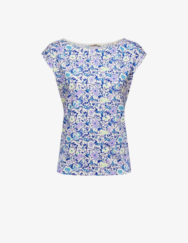 rinascente ESPRIT Cotton t-shirt - Light blue