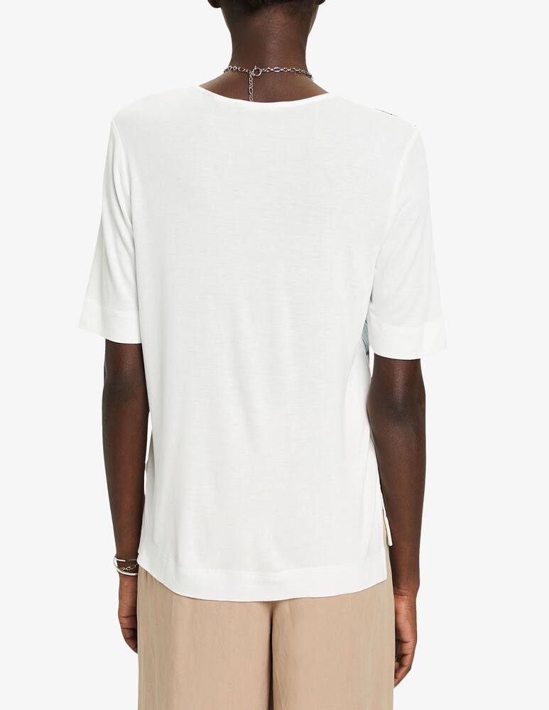 rinascente ESPRIT V-neck t-shirt - White