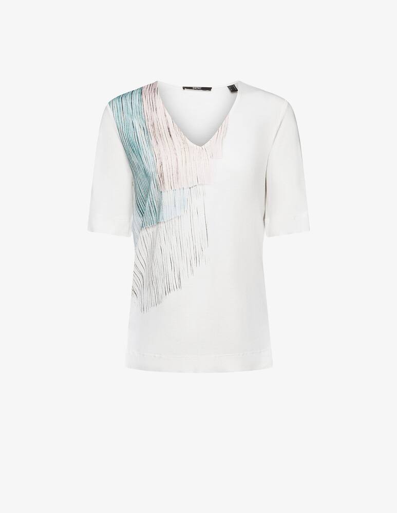 rinascente ESPRIT V-neck t-shirt - White