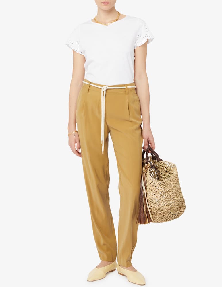 rinascente ESPRIT Long sleeves top with embroidery