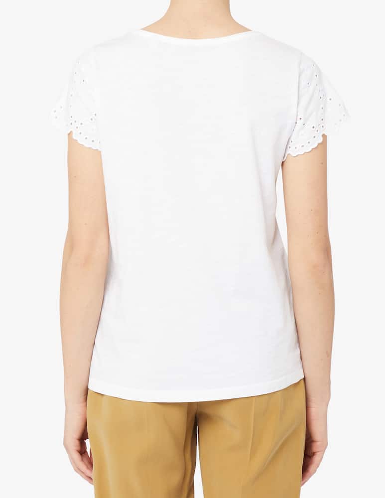 rinascente ESPRIT Long sleeves top with embroidery