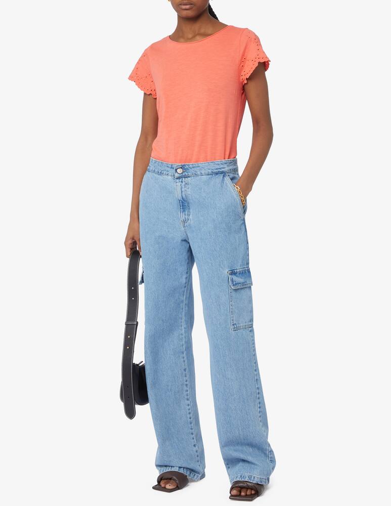 rinascente ESPRIT Long sleeves top with embroidery