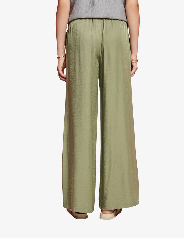 ESPRIT Pantaloni in raso a gamba larga - immagine 2