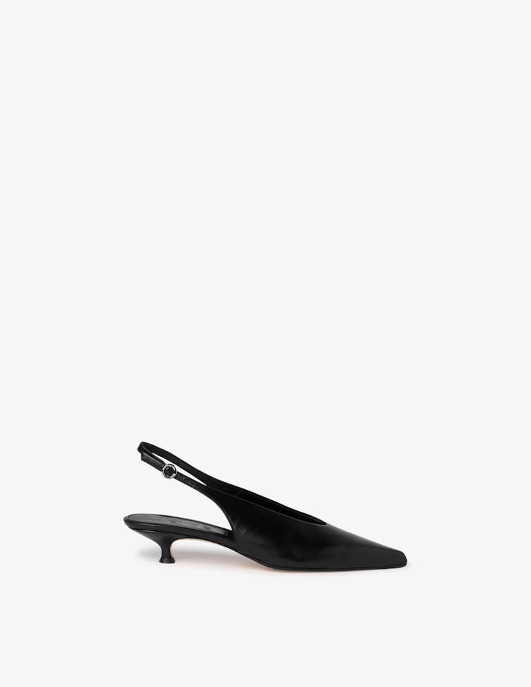 Aeyde Slingback kitten heel - picture 1 Aeyde Slingback kitten heel - picture 1