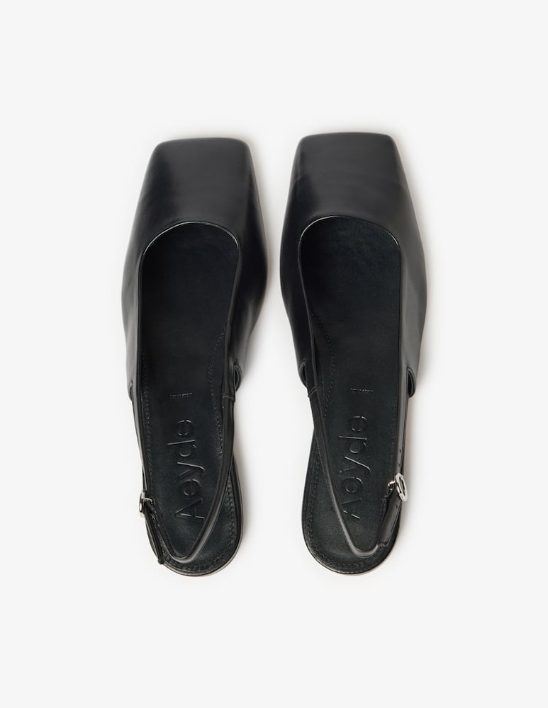 Aeyde Liya Slingback nappa flats - picture 3