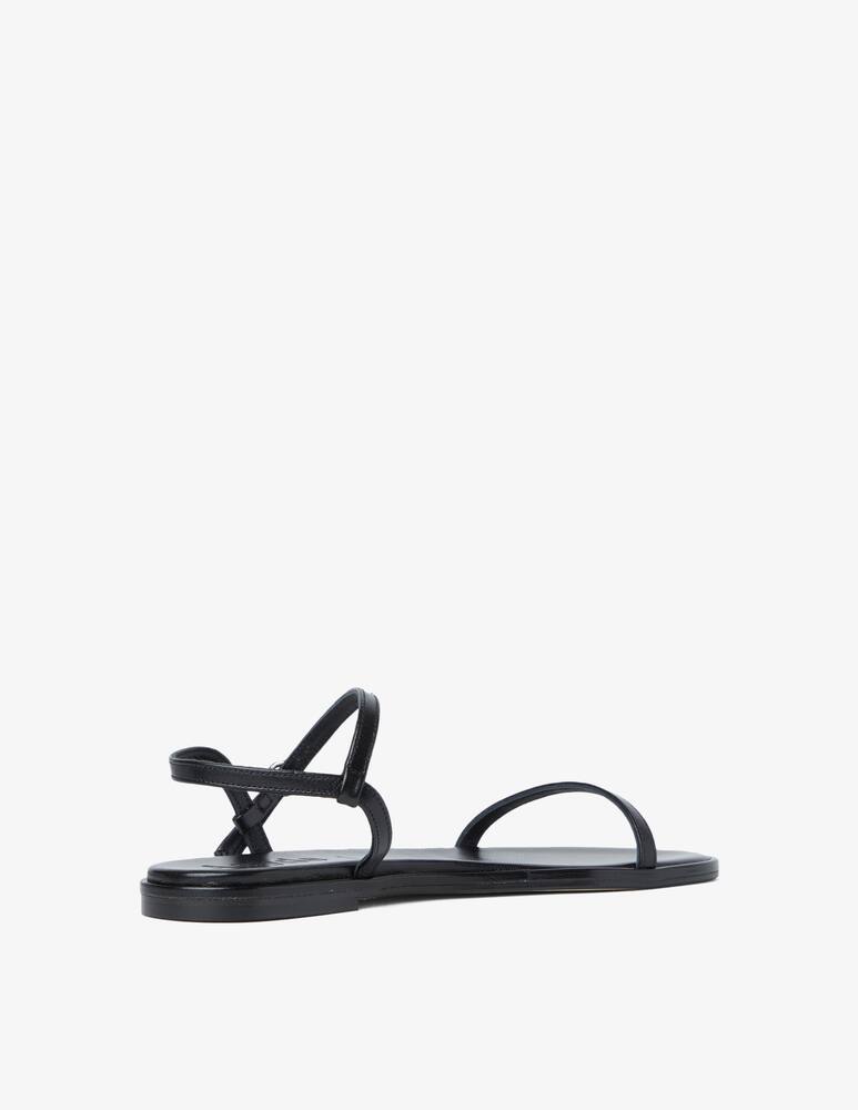 rinascente Aeyde Nettie nappa leather sandals with belt