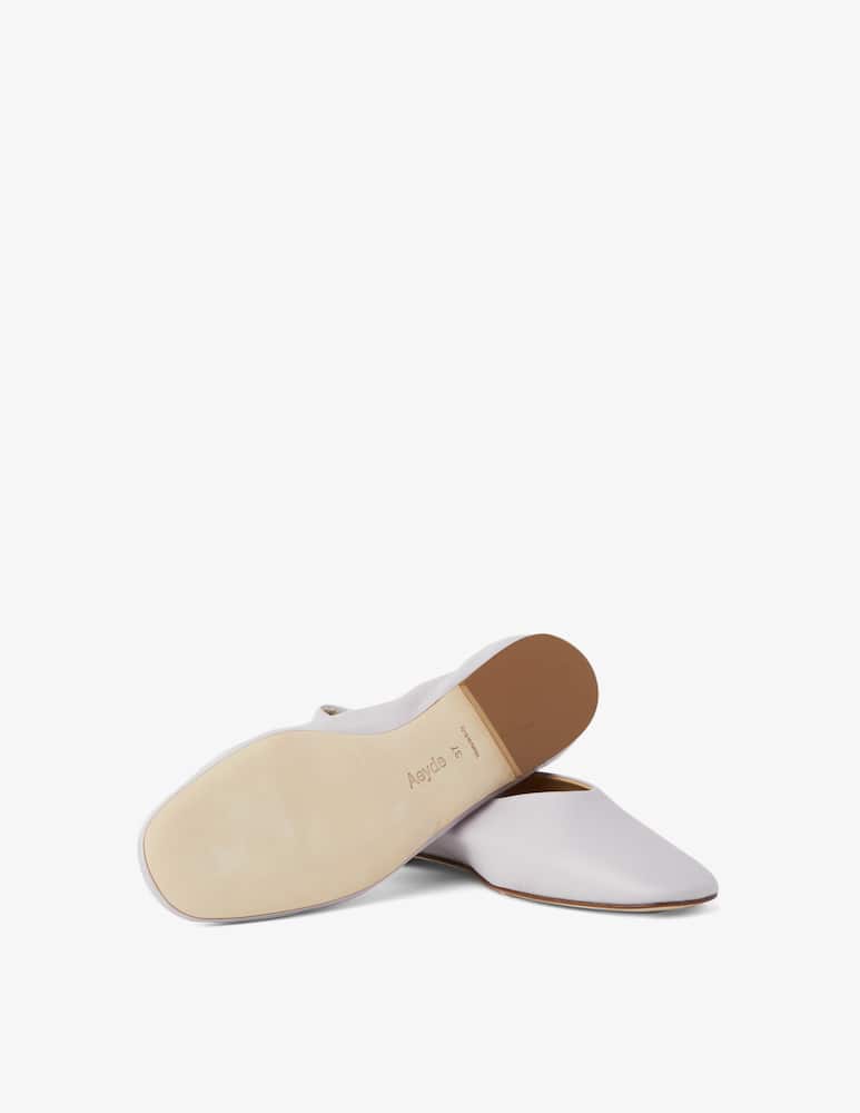 rinascente Aeyde Kirsten leather ballet shoes