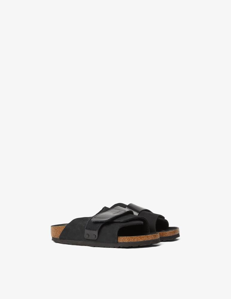 rinascente Birkenstock Kyoto nubuck leather sandals