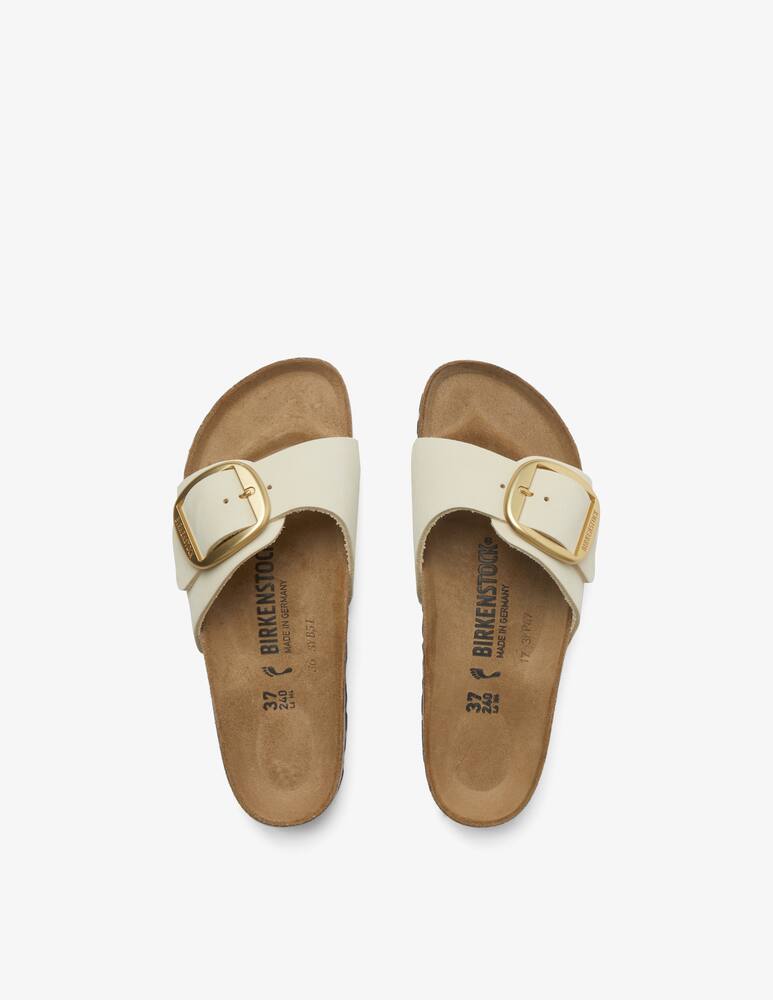 rinascente Birkenstock Madrid big buckle nubuck flat shoes