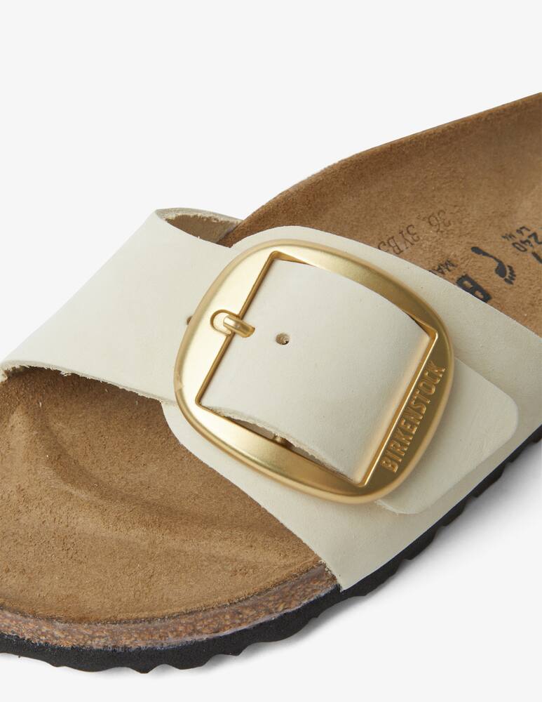 rinascente Birkenstock Madrid big buckle nubuck flat shoes