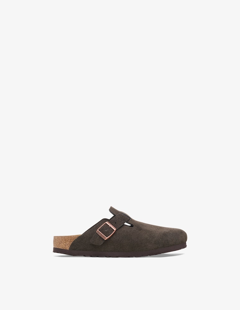 Birkenstock Sabot in camoscio Boston - immagine 1 Birkenstock Sabot in camoscio Boston - immagine 1