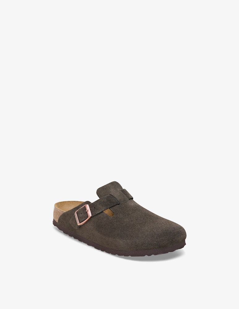rinascente Birkenstock Sabot in camoscio Boston