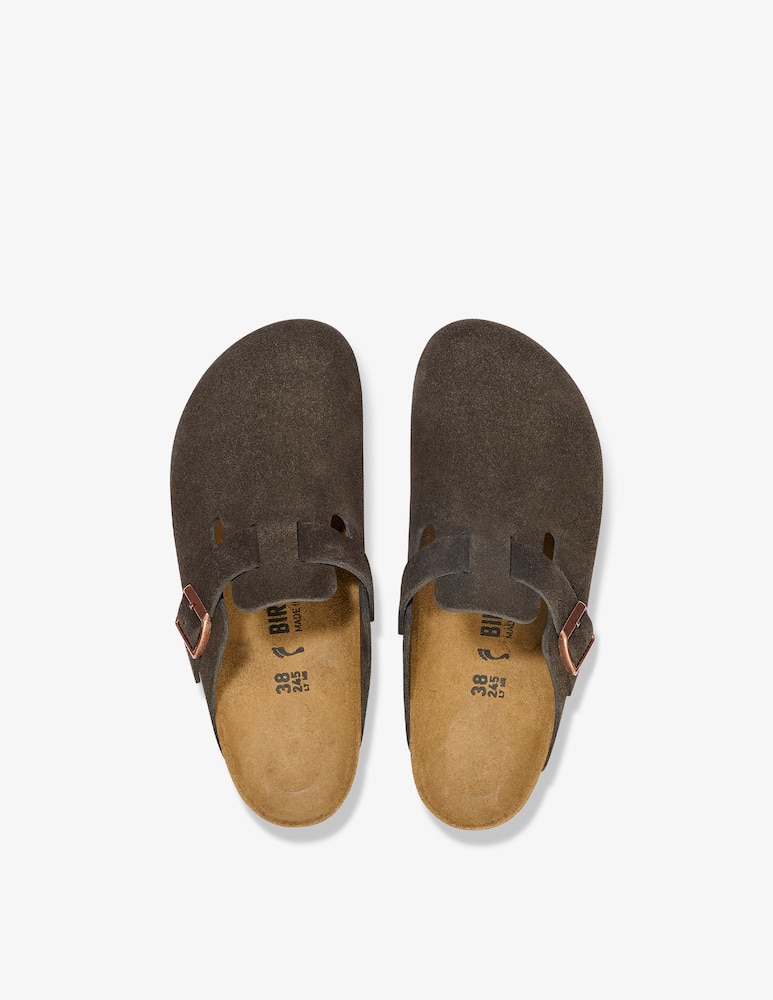 Birkenstock Sabot in camoscio Boston - immagine 3 Birkenstock Sabot in camoscio Boston - immagine 3
