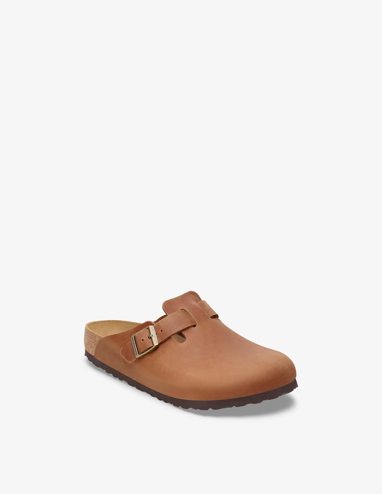 rinascente Birkenstock Sabot boston oiled in pelle