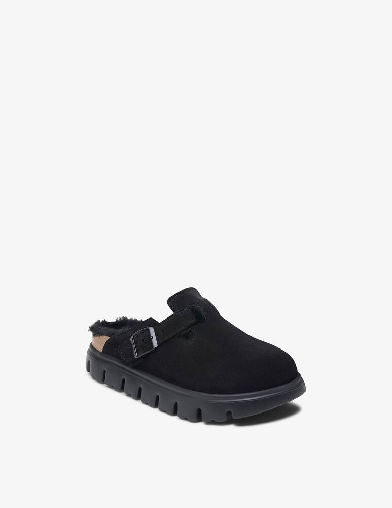 Birkenstock Sabot in camoscio Boston chunky - immagine 2 Birkenstock Sabot in camoscio Boston chunky - immagine 2